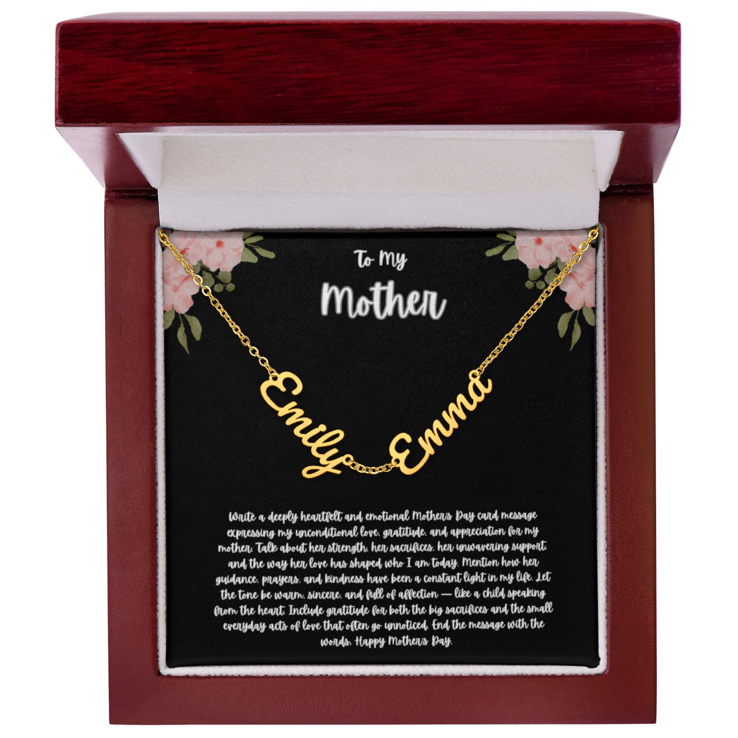 Multiple Name Neckless