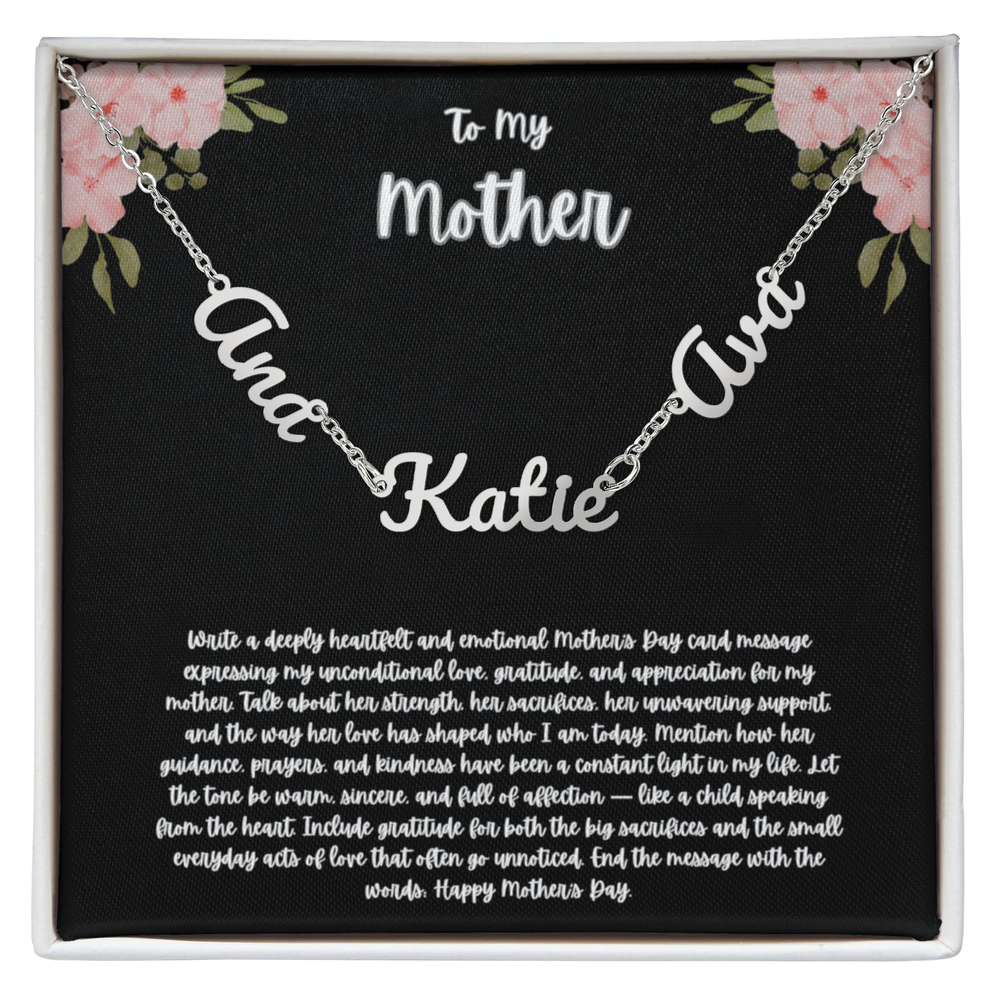 Multiple Name Neckless