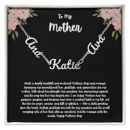 Multiple Name Neckless