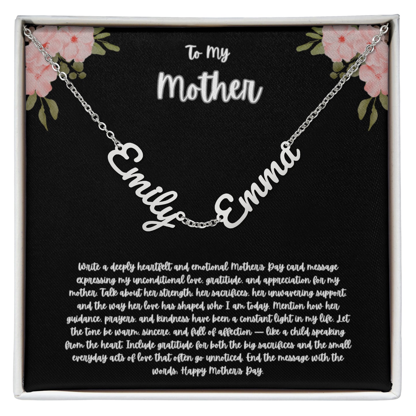Multiple Name Neckless