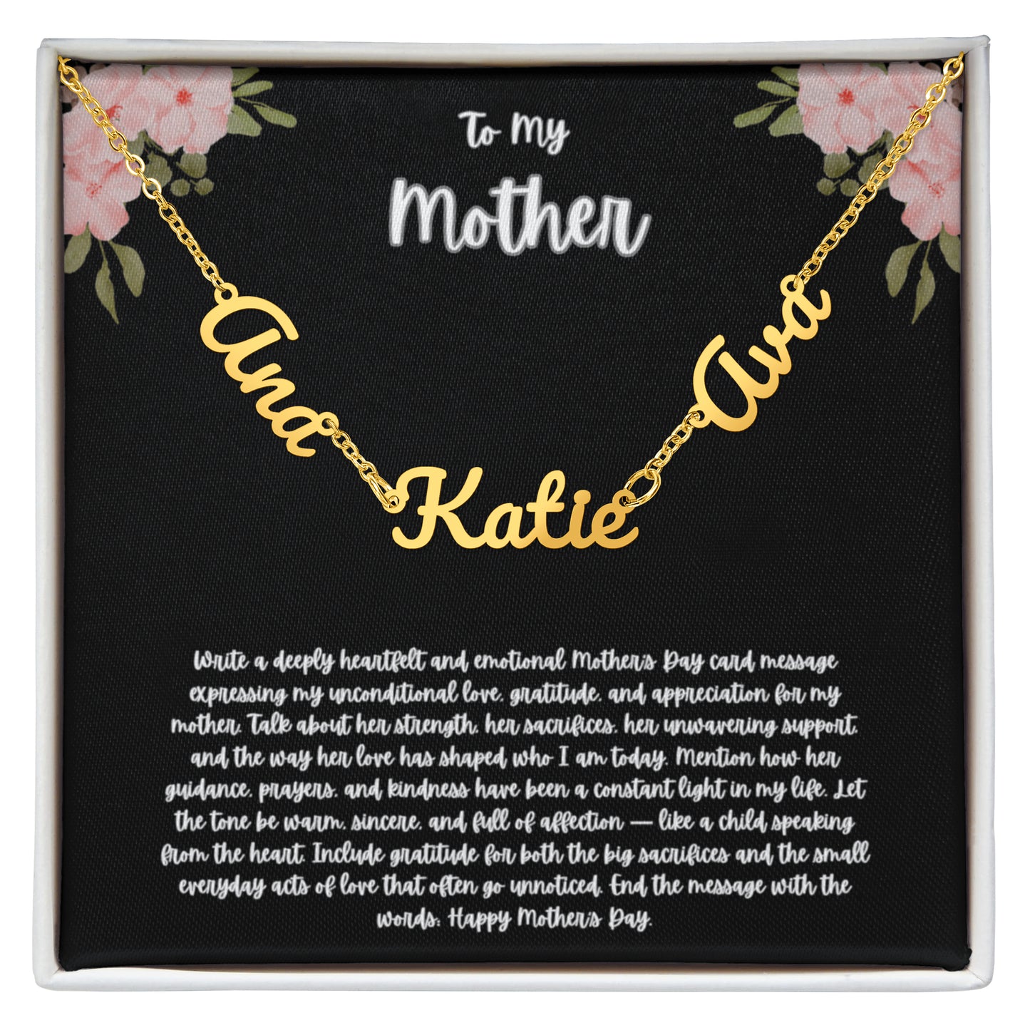 Multiple Name Neckless