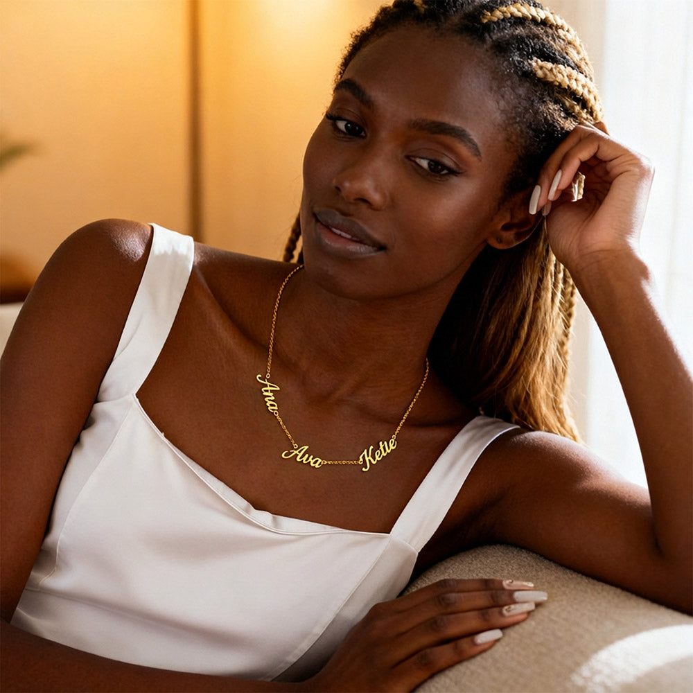 Multiple Name Neckless